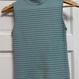 Carlisle Silk Blend Top in Light Blue